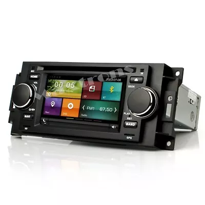 Car DVD GPS Radio Navi Stereo For Dodge Ram Chrysler 300C Jeep Grand Cherokee • $309