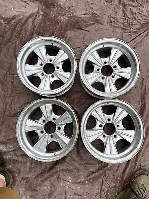 VINTAGE Radir Wheels Radir Rims Muscle Car Rat Rod LOOK 14x6 Chevrolet Tri RIB • $600