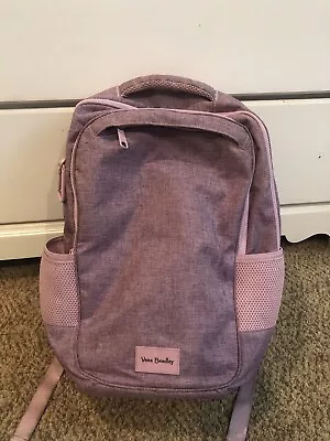 Pink Vera Bradley Recycled Lighten Up Reactive Grand Backpack • $30