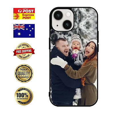 Custom Personalised Photo Image Bumper Case For IPhone 15 14 Pro Max 13 12 Plus • $14.99