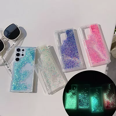 For OPPO Xiaomi Quicksand Noctilucent Luxury Glitter Hot Women Phone Case Cover • $6.33