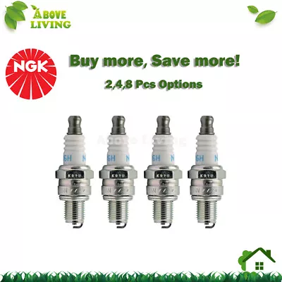 NGK Spark Plugs CMR6H For Redmax Chainsaws GZ4000 Poulan Pro Hedge Trimmer • $80.99
