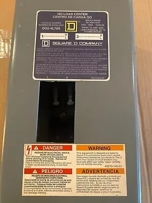 Square D QO2-4L70S QO Load Center 70 Amp 240V (SS-22) • $23.99