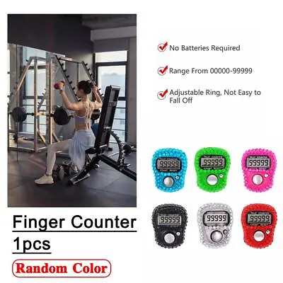 Finger Counter Electronic Digital Tasbeeh Tasbih Tally Timer Counter Islam Z2A2 • £1.69