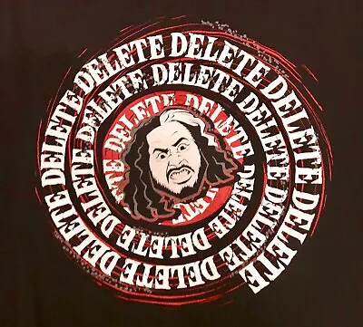 WWE Authentic 2-Sided Matt Hardy Woken Warrior Delete Black T-Shirt Mens 3XL • $11.95