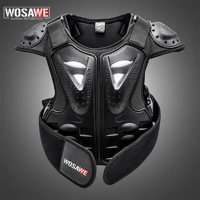 WOSAWE Kids Youth Chest Protector Dirt Bike Motocross DH Racing Armor Vest Gear • $41.99