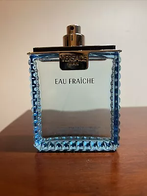 Versace Man By Versace Eau Fraiche Eau De Toilette Tester3.4 Oz For Men No Cap • $40