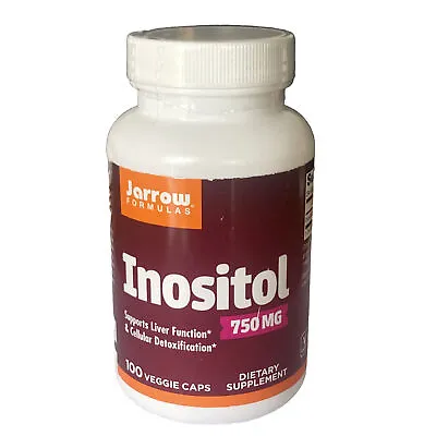 £13.99 • Buy Jarrow Formulas Inositol 750mg 100 Veggie Capsules, Immune, Liver Support, Detox