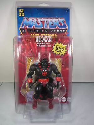 MOTU Masters Of The Universe Origins  ANTI HE-MAN 100% On Card W/protective Case • $30