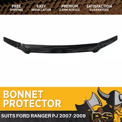 Bonnet Protector For Ford Ranger 2007-2009 PJ Tinted Guard • $89