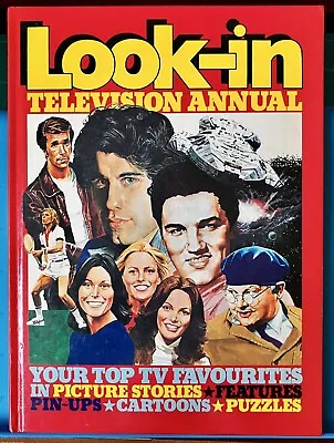 Look-in Television Annual. Xmas 1979. Price Unclipped • £9