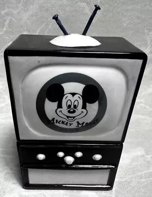 Disney Parks Mickey Mouse Club Vintage Television Salt And Pepper Shaker Set NEW • $70