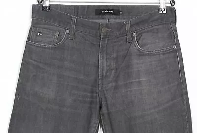 J.LINDEBERG JAY LEAD GREY DENIM Slim Fit Jeans Men Size W32 L34 DZ2431 • $25.25