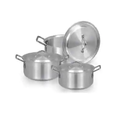 £30.79 • Buy Master Cook Stock Pots Cooking Boiling Pans Deep Catering Stockpots Casserole