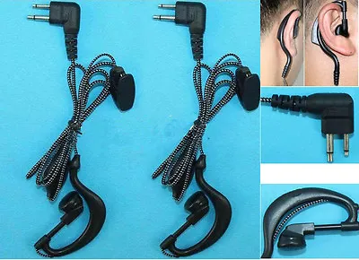 2x Clip Ear Headset/Earpiece Mic For Motorola Radios RDV2080D RDM2020 • $9.50