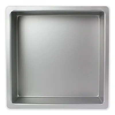 Square Baking Tin PME 3 Inch Deep Seamless Tins - Multiple Sizes • £9.39