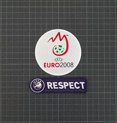 UEFA Euro 2008 & RESPECT Sleeve Patches • £8.20