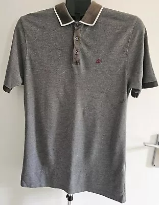 Merc Polo Shirt In Grey. Size Medium • £15