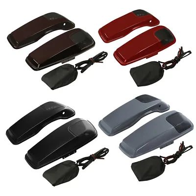 5 X7  Saddlebag Lids Speaker Cutouts Grill Fit For Harley Touring 2014-2022 • $220.99