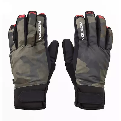 VOLCOM Mens 2024 Snowboard Snow - V.CO NYLE GLOVE - Cloudwash Camo • $40.99