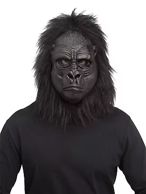 Realistic Black Gorilla Monkey Full Over Head Mask • $22.99