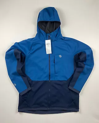 Mountain Hardwear Men's Mountain Tech/2 Jacket M Blue New RRP £164 • $101.11