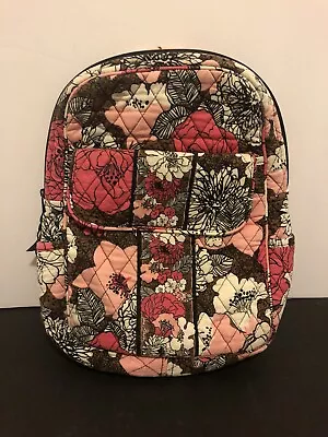 Vera Bradley  Mocha Rouge  Backpack. Retired Pattern. 2011. Excellent • $40