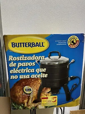 Masterbuilt Butterball Oil-Free Electric Turkey Fryer Roaster 20100809 New • $271.15