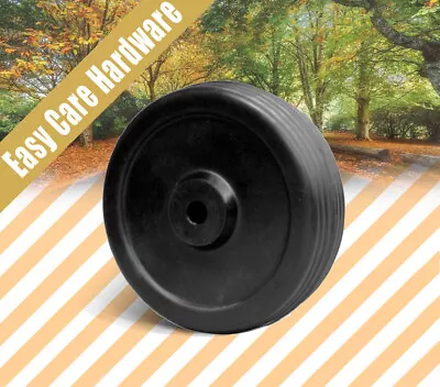 6  Solid Rubber Wheel For Jockey Wheel Replacement Wheels • $19.99