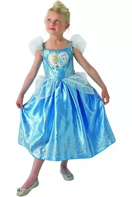 Rubie's Disney Cinderella Love Heart Fancy Dress Child Costume 5-6 Years • £9.99