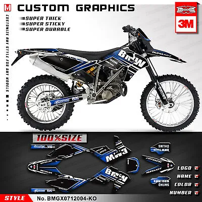 Custom Graphics MX Decal Kit For BMW G450X G 450 X 2007 2008 2009 2010 2011 2012 • $121.51