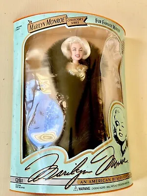 MARILYN MONROE Doll-Collectors Series- Fur Fantasy Marilyn  1993 Limited NOS • $37.81