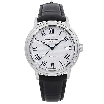 Raymond Weil Maestro 39mm Steel Silver Dial Automatic Mens Watch 2837-STC-00658 • $465