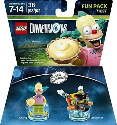 $27.67 • Buy  New Sealed Lego Dimensions Krusty The Clown Simpsons Bike The Simpsons - 71227