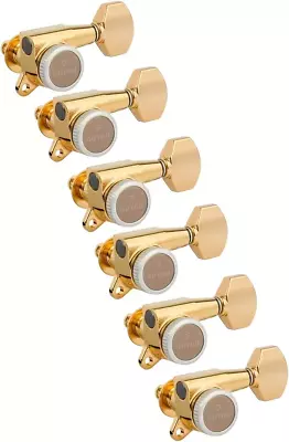 Gotoh Magnum Lock-Trad 6-In-Line Guitar Tuners Gold • $70