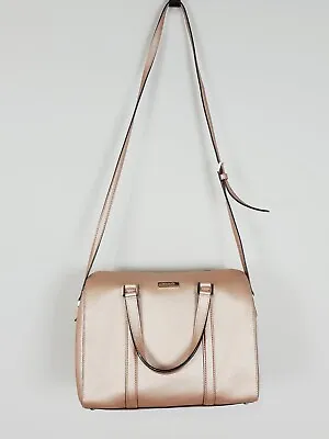 KATE SPADE |  Womens Rosegold Leather Newbury Lane Felix Shoulder Bag Handbag • $250