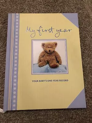 My First Year Baby Book - Your Baby’s One-year Record • £3.50