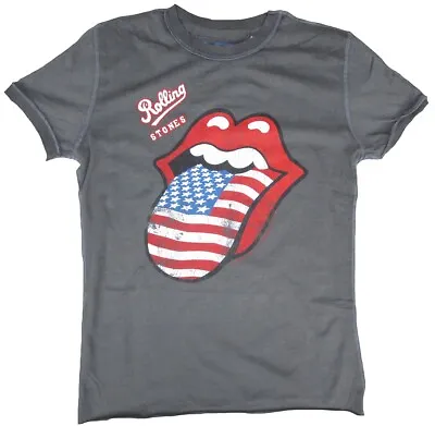 Amplified Official Vintage Rolling Stones USA Tongue Rock Star Vip T-Shirt S XL • $81.41