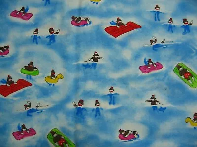 29  Malibu Monkies By Erin Michael For Moda Sock Monkey Beach Playing On Floats • $4.19