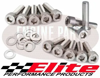 Stainless Steel WB Holden VC VH VK VL Commodore 253-308 Inlet Manifold Bolts • $42.50