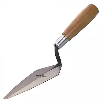 Marshalltown Philadelphia M4545 4 1/2  X 2 1/4  Pointing Trowel Wooden Handle • £21.43