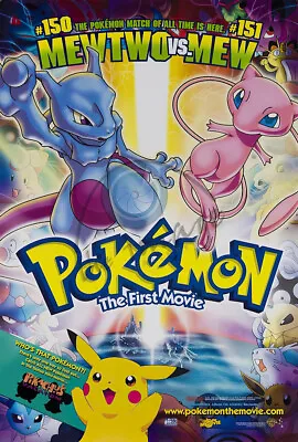 Pokemon - The First Movie - Movie Poster / Print (Size: 27  X 39 ) • $14.99