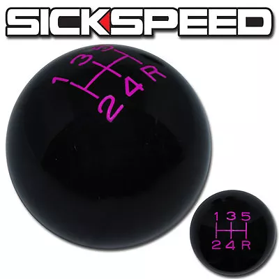 Black/pink Vintage Shift Knob For 5 Speed Short Throw Selector Un2 Kit K44 • $27.95