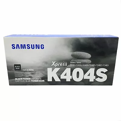 Samsung K404S Toner Black Cartridge Xpress Printer CLT-K404S Genuine Original • £34.99