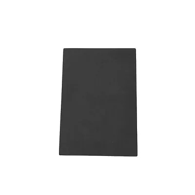 Black Dyed Vegetable Tanned Bridle Genuine Cowhide Leather Sheets • $10.80