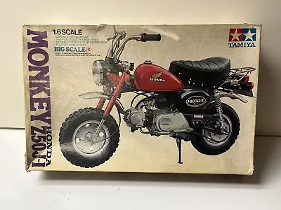 NIB Vintage Tamiya 1:6 Honda Monkey MINIBIKE MODEL - Z50J-I Complete See Photos • $225