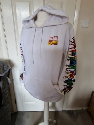 £10.50 • Buy Marvel Heroes Comic Sketch Hoody , Hulk Wolverine Spiderman Etc.. Jumper Unisex.