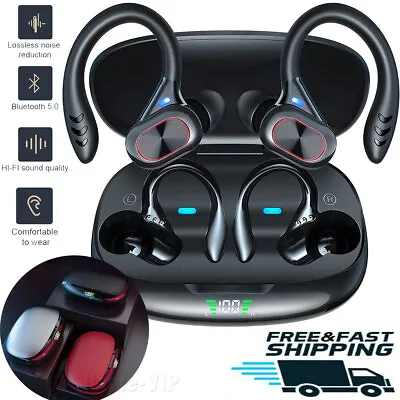 Bluetooth Wireless Earbuds Earpieces Ear Hook For IPhone 11 12 13 Pro 14 Pro Max • $29.99