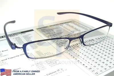 7/8  READING GLASSES  MICRO HEIGHT  READERS Lightweight Aluminum UV SANITIZED!  • $10.99