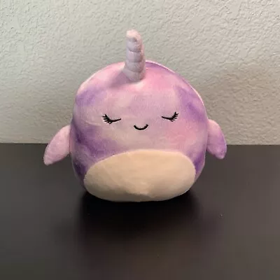 NEW Kellytoy Nabila 5  The Narwhal Sealife Squishmallow. Brand New Without Tags • $9.50